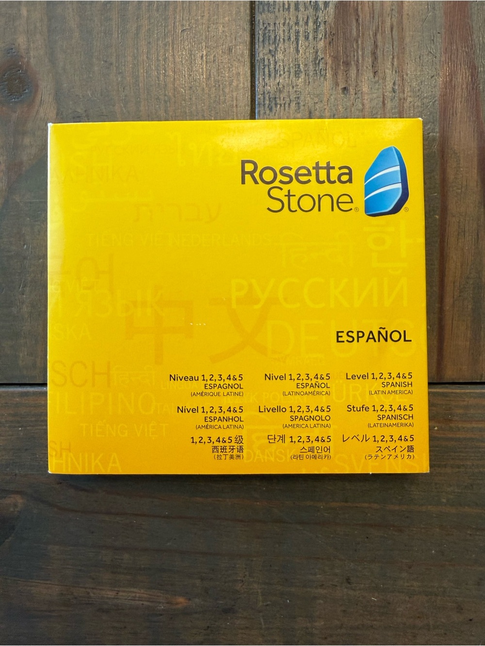 Rosetta Stone Spanish (Latin America) Level 1-5 Discs Only - Very Good - Tested